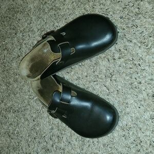 Birkenstock Dark Brown Slip-On Clogs